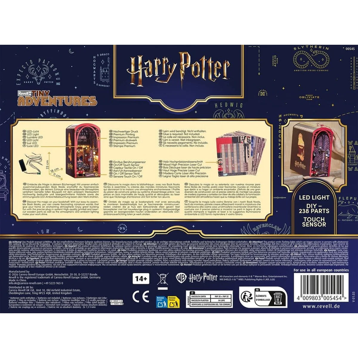 Harry Potter Tiny Adventures Book Nook Mini Diorama Hogwarts Express 18 cm 2 Revell Harry Potter Tiny Adventures Book Nook Mini Diorama Hogwarts Express 18 cm bilde 8