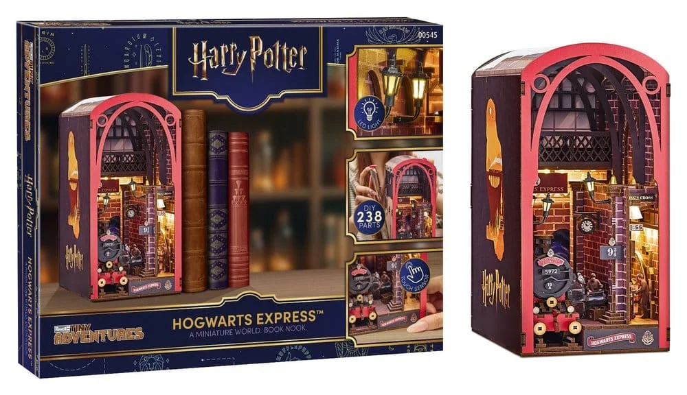 Harry Potter Tiny Adventures Book Nook Mini Diorama Hogwarts Express 18 cm 3 Revell Harry Potter Tiny Adventures Book Nook Mini Diorama Hogwarts Express 18 cm
