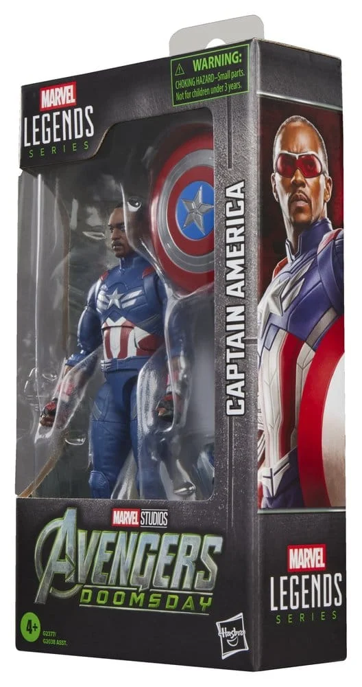 Avengers: Doomsday Marvel Legends Action Figure Captain America 15 cm 10 Hasbro Avengers: Doomsday Marvel Legends Action Figure Captain America 15 cm bilde 10