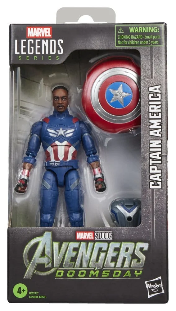 Avengers: Doomsday Marvel Legends Action Figure Captain America 15 cm 7 Hasbro Avengers: Doomsday Marvel Legends Action Figure Captain America 15 cm bilde 7
