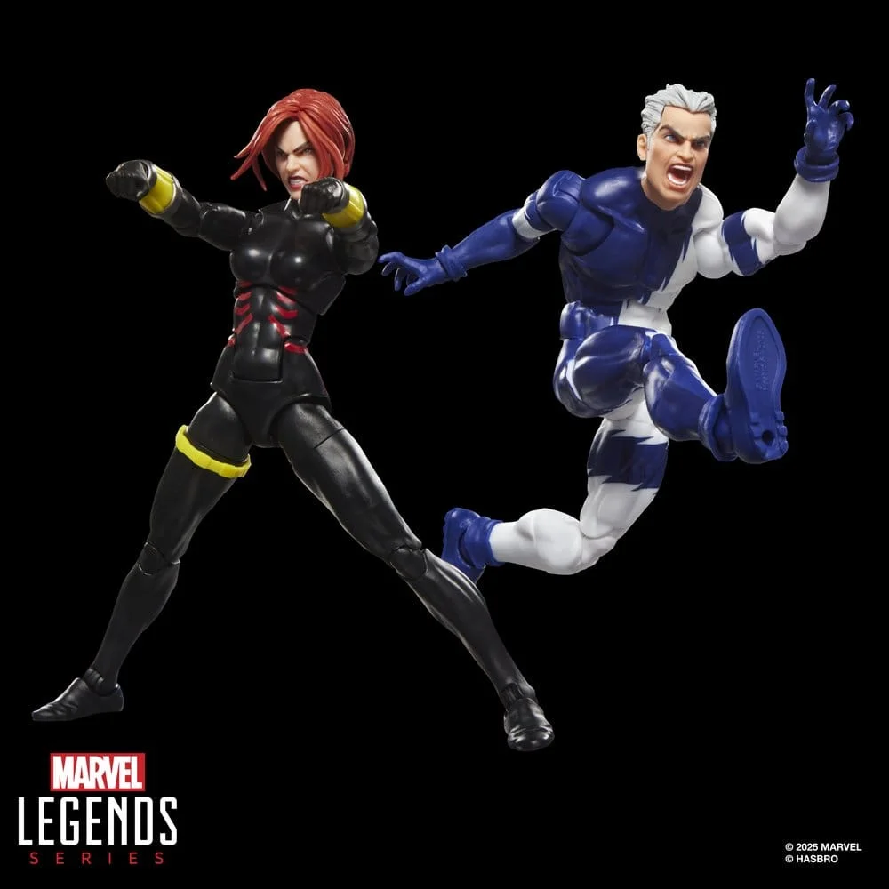 Avengers Marvel Legends Action Figure 2-Pack Black Widow & Quicksilver 15 cm 16 Hasbro Avengers Marvel Legends Action Figure 2-Pack Black Widow & Quicksilver 15 cm bilde 16