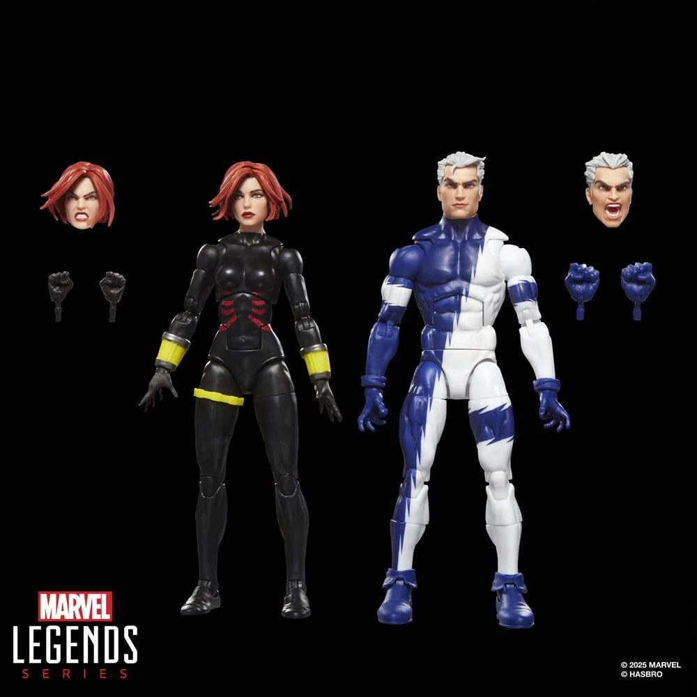 Avengers Marvel Legends Action Figure 2-Pack Black Widow & Quicksilver 15 cm 25 Hasbro Avengers Marvel Legends Action Figure 2-Pack Black Widow & Quicksilver 15 cm bilde 25
