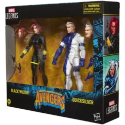 Avengers Marvel Legends Action Figure 2-Pack Black Widow & Quicksilver 15 cm 30 Hasbro Avengers Marvel Legends Action Figure 2-Pack Black Widow & Quicksilver 15 cm bilde 5