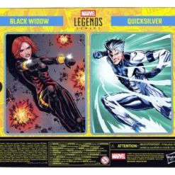 Avengers Marvel Legends Action Figure 2-Pack Black Widow & Quicksilver 15 cm 32 Hasbro Avengers Marvel Legends Action Figure 2-Pack Black Widow & Quicksilver 15 cm bilde 7