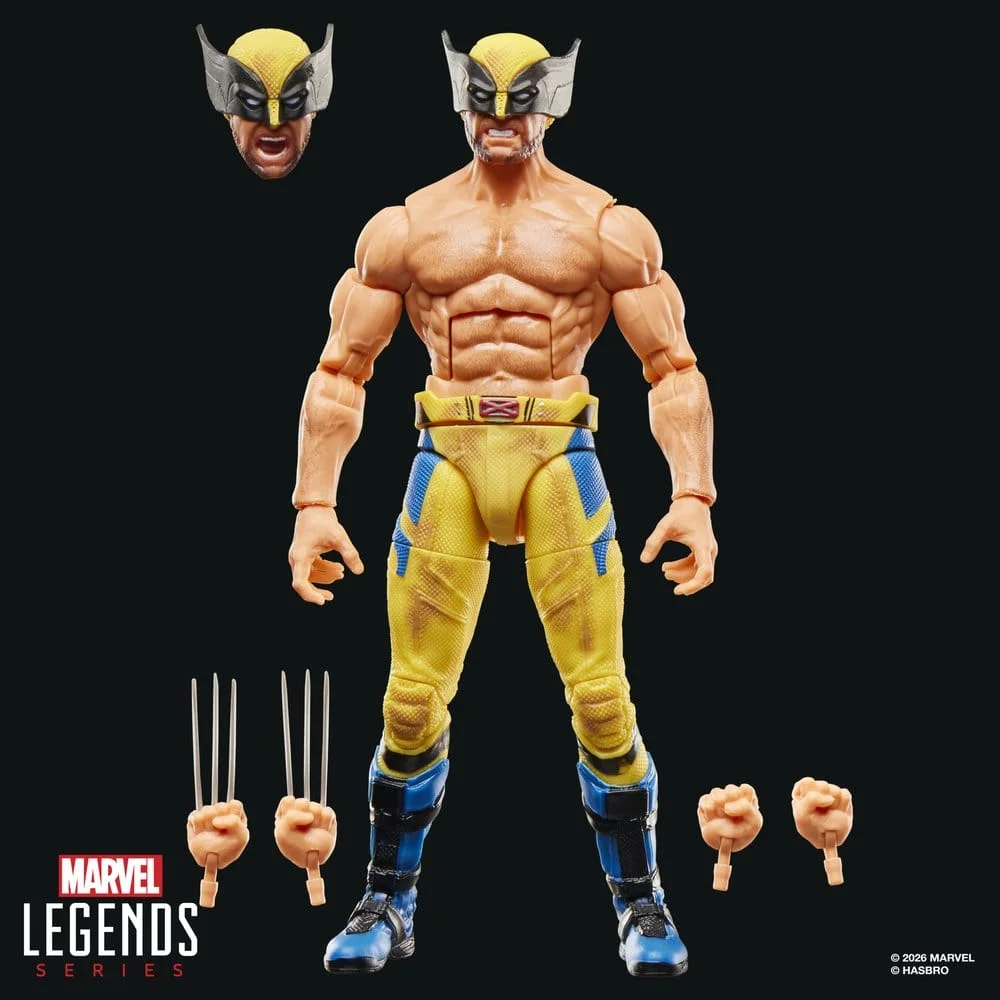 Deadpool & Wolverine Marvel Legends Action Figure Wolverine 15 cm 13 Hasbro Deadpool & Wolverine Marvel Legends Action Figure Wolverine 15 cm bilde 13