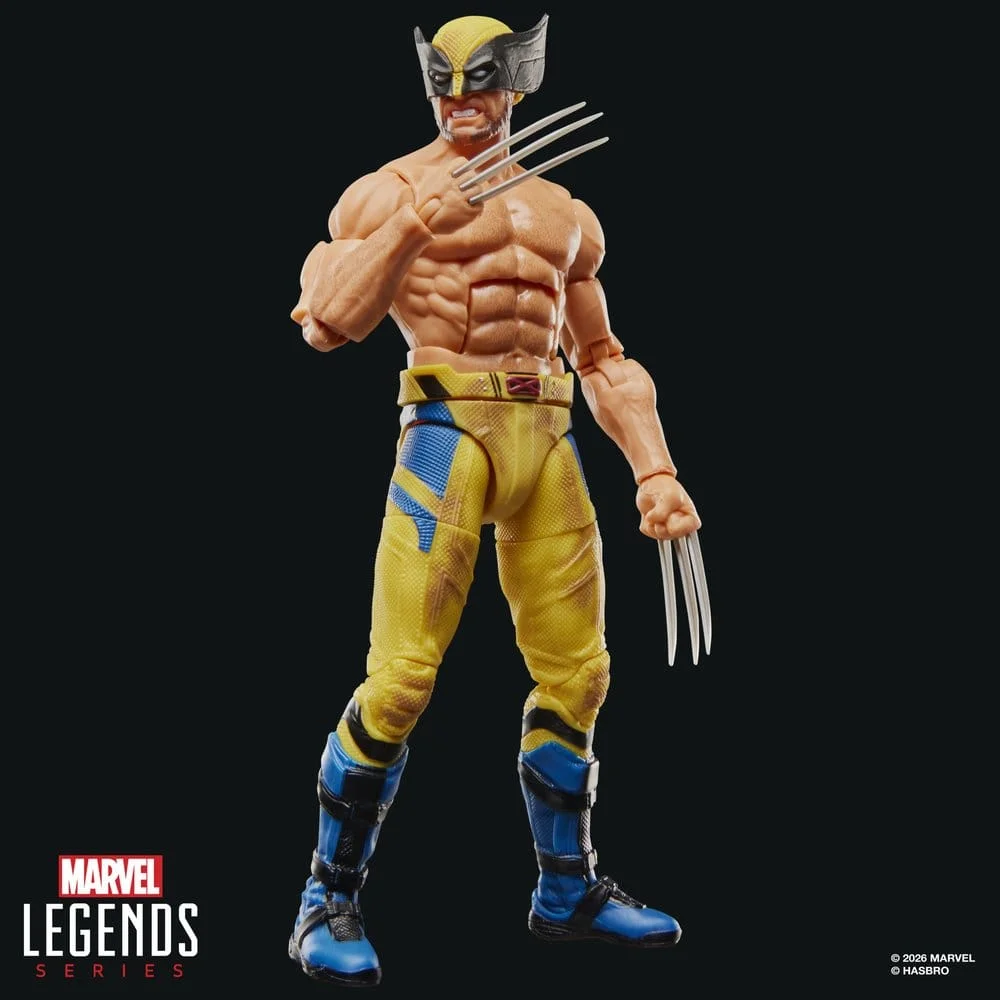 Deadpool & Wolverine Marvel Legends Action Figure Wolverine 15 cm 4 Hasbro Deadpool & Wolverine Marvel Legends Action Figure Wolverine 15 cm bilde 4