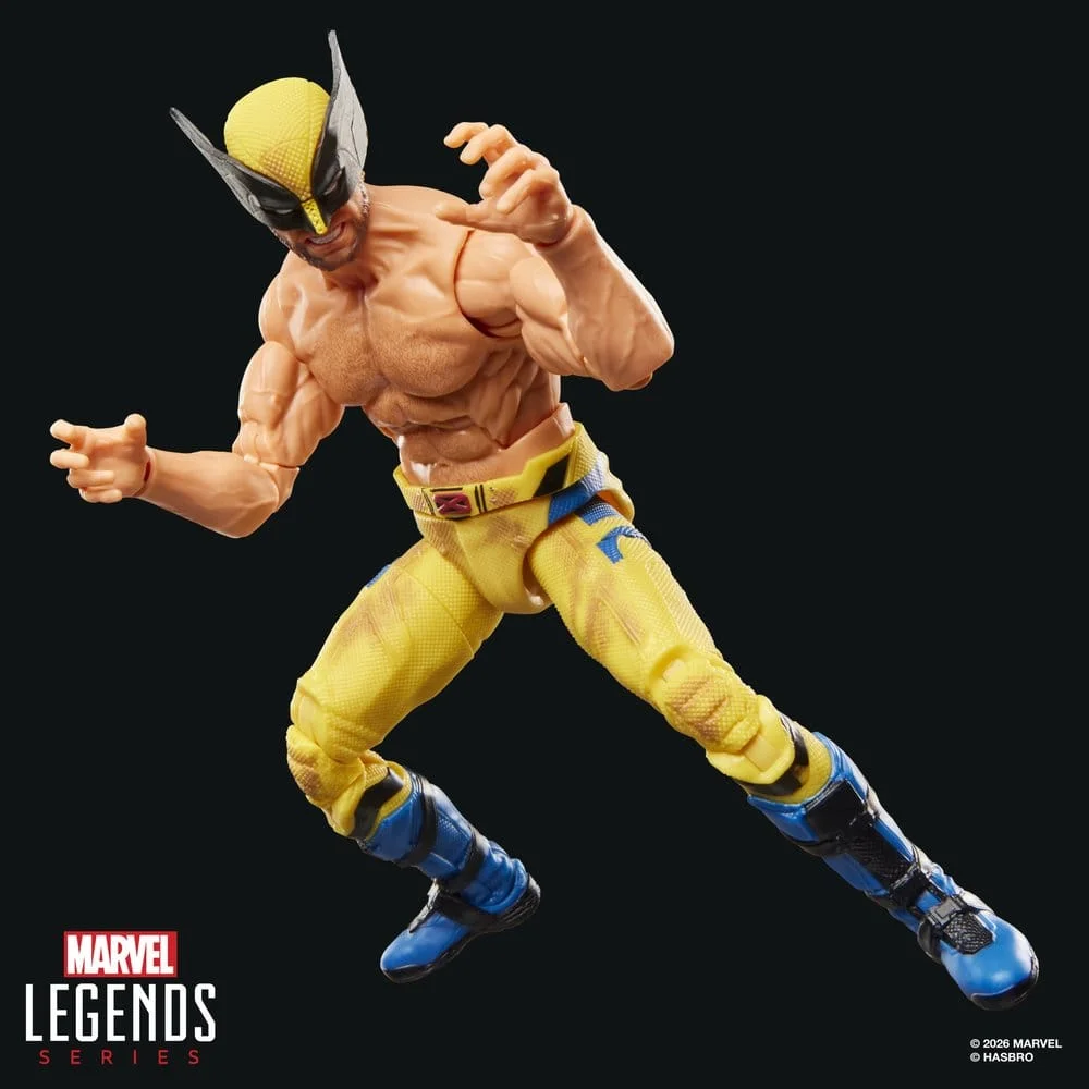 Deadpool & Wolverine Marvel Legends Action Figure Wolverine 15 cm 5 Hasbro Deadpool & Wolverine Marvel Legends Action Figure Wolverine 15 cm bilde 5