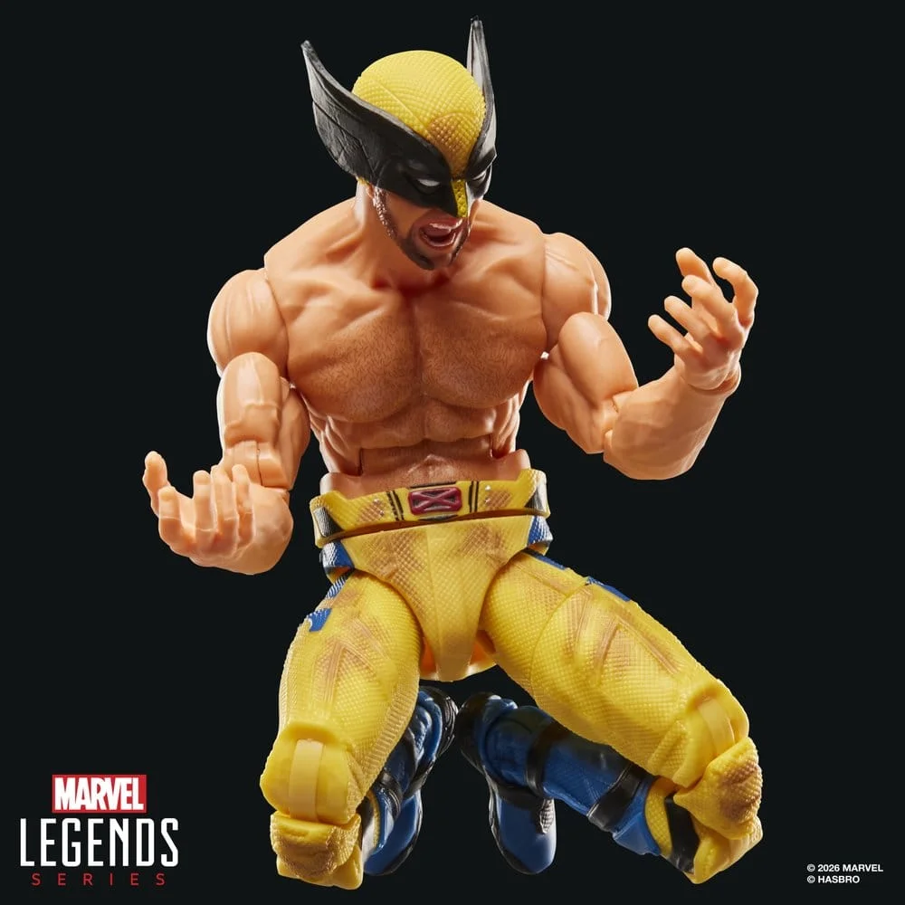 Deadpool & Wolverine Marvel Legends Action Figure Wolverine 15 cm 6 Hasbro Deadpool & Wolverine Marvel Legends Action Figure Wolverine 15 cm bilde 6