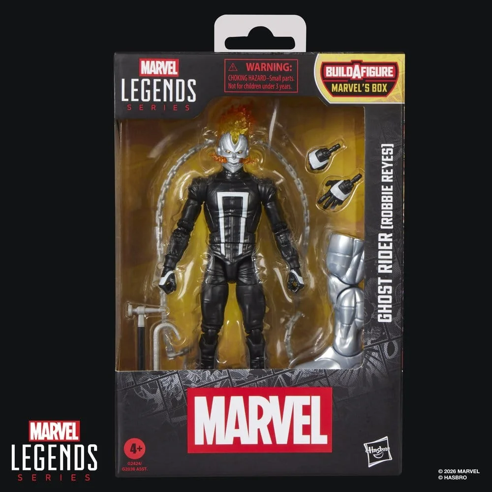 Marvel Legends Action Figure Ghost Rider (Robbie Reyes) (BAF: Marvel's Box) 15 cm 13 Hasbro Marvel Legends Action Figure Ghost Rider (Robbie Reyes) (BAF: Marvel's Box) 15 cm bilde 13