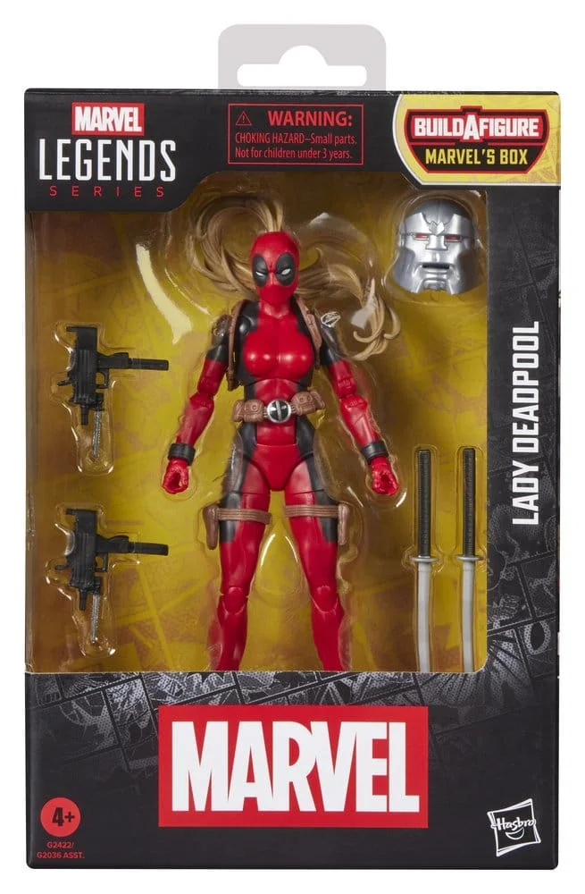 Marvel Legends Action Figure Lady Deadpool (BAF: Marvel's Box) 15 cm 13 Hasbro Marvel Legends Action Figure Lady Deadpool (BAF: Marvel's Box) 15 cm bilde 13