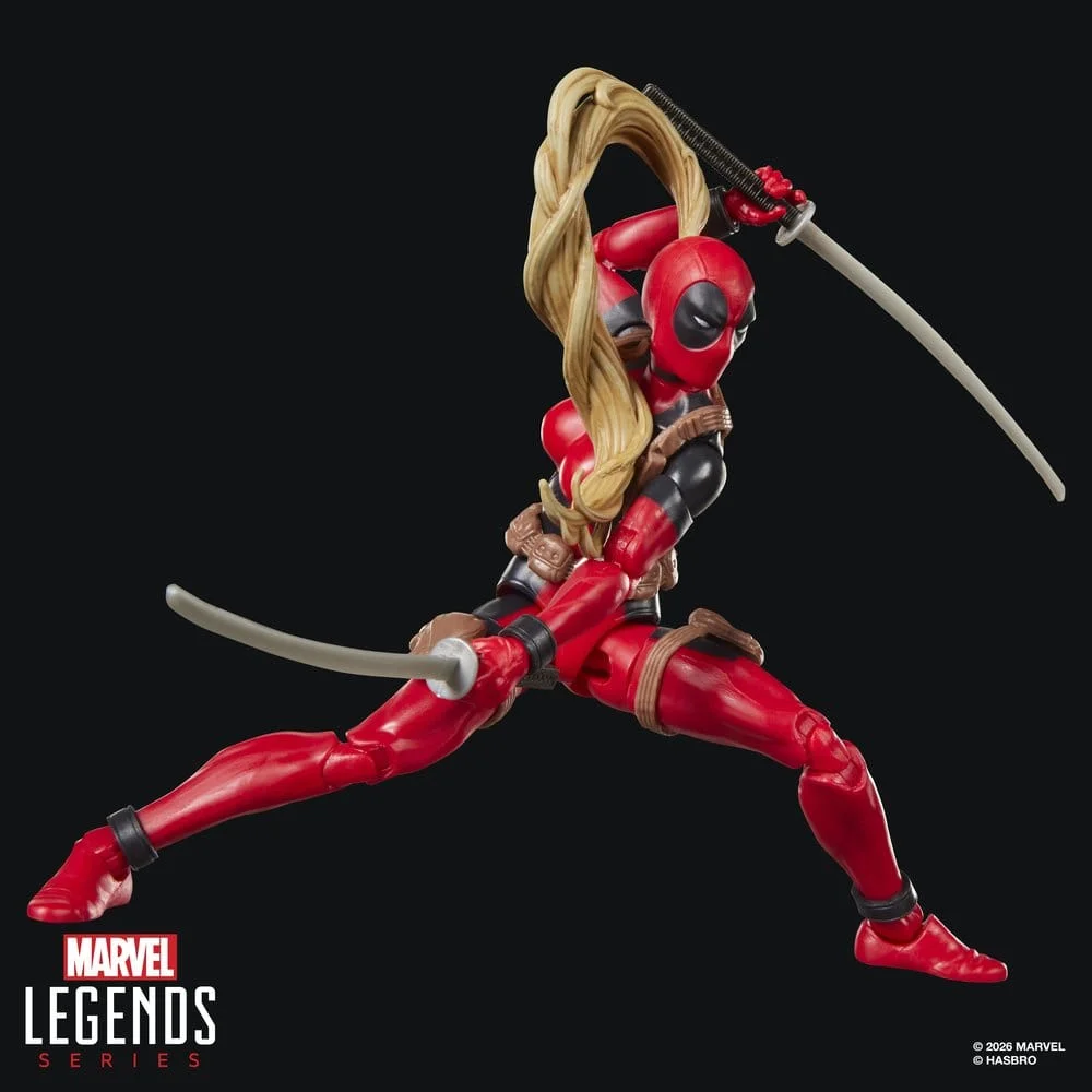 Marvel Legends Action Figure Lady Deadpool (BAF: Marvel's Box) 15 cm 19 Hasbro Marvel Legends Action Figure Lady Deadpool (BAF: Marvel's Box) 15 cm bilde 19