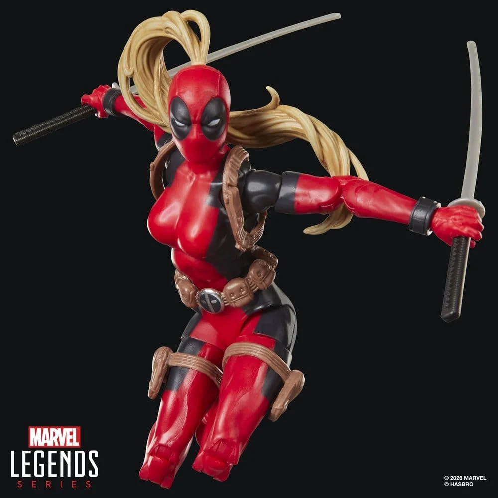 Marvel Legends Action Figure Lady Deadpool (BAF: Marvel's Box) 15 cm 22 Hasbro Marvel Legends Action Figure Lady Deadpool (BAF: Marvel's Box) 15 cm bilde 22