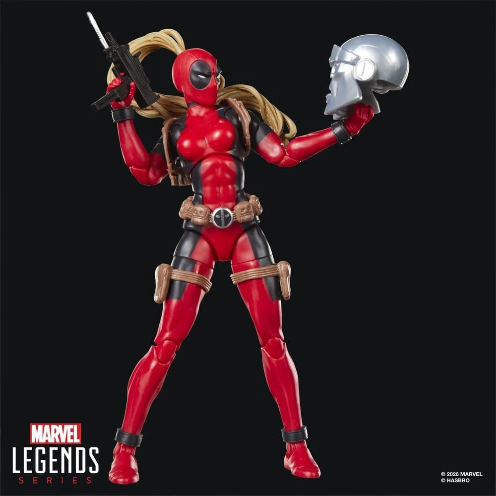 Marvel Legends Action Figure Lady Deadpool (BAF: Marvel's Box) 15 cm 23 Hasbro Marvel Legends Action Figure Lady Deadpool (BAF: Marvel's Box) 15 cm bilde 23