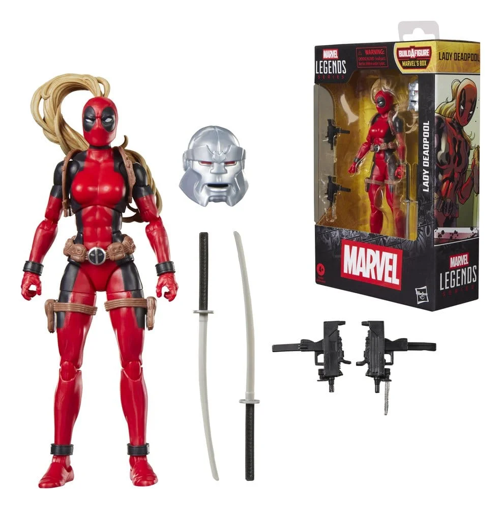 Marvel Legends Action Figure Lady Deadpool (BAF: Marvel's Box) 15 cm 3 Hasbro Marvel Legends Action Figure Lady Deadpool (BAF: Marvel's Box) 15 cm bilde 3