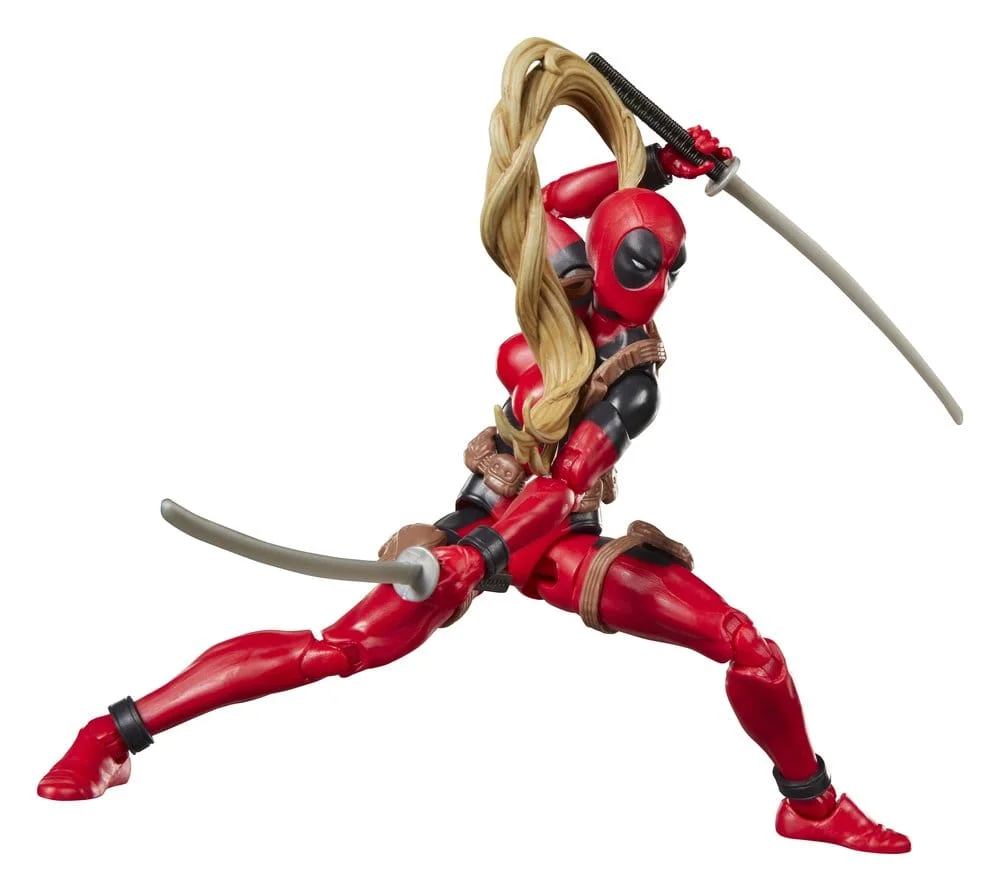 Marvel Legends Action Figure Lady Deadpool (BAF: Marvel's Box) 15 cm 5 Hasbro Marvel Legends Action Figure Lady Deadpool (BAF: Marvel's Box) 15 cm bilde 5