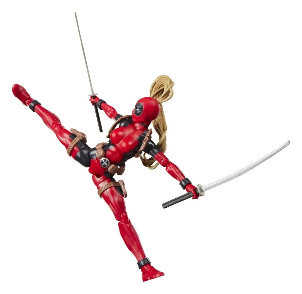 Marvel Legends Action Figure Lady Deadpool (BAF: Marvel's Box) 15 cm 6 Hasbro Marvel Legends Action Figure Lady Deadpool (BAF: Marvel's Box) 15 cm bilde 6