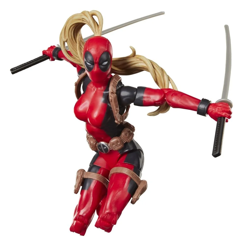 Marvel Legends Action Figure Lady Deadpool (BAF: Marvel's Box) 15 cm 8 Hasbro Marvel Legends Action Figure Lady Deadpool (BAF: Marvel's Box) 15 cm bilde 8