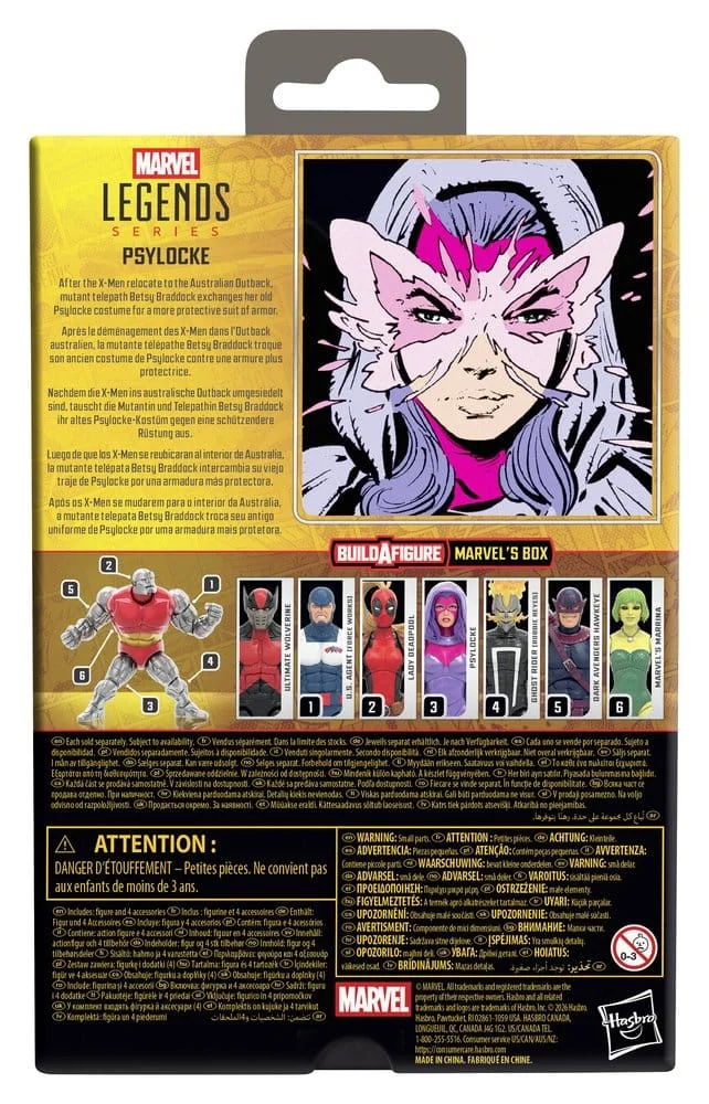 Marvel Legends Action Figure Psylocke (BAF: Marvel's Box) 15 cm 2 Hasbro Marvel Legends Action Figure Psylocke (BAF: Marvel's Box) 15 cm bilde 2
