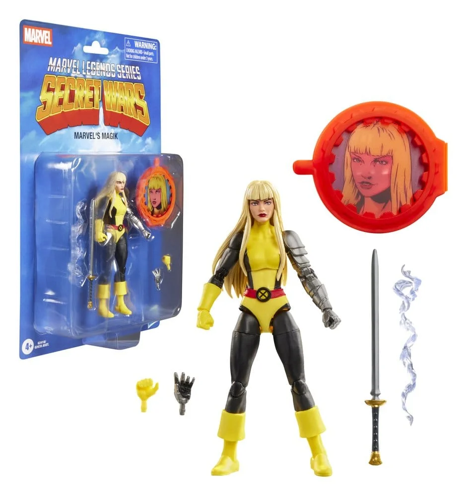 Marvel Legends Magik Secret Wars 15cm actionfigur, Hasbro 2 Hasbro Marvel Legends Magik Secret Wars 15cm actionfigur