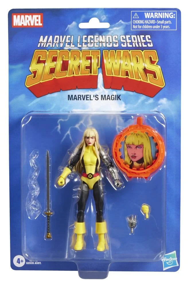 Marvel Legends Magik Secret Wars 15cm actionfigur, Hasbro 3 Hasbro Marvel Legends Magik Secret Wars 15cm actionfigur