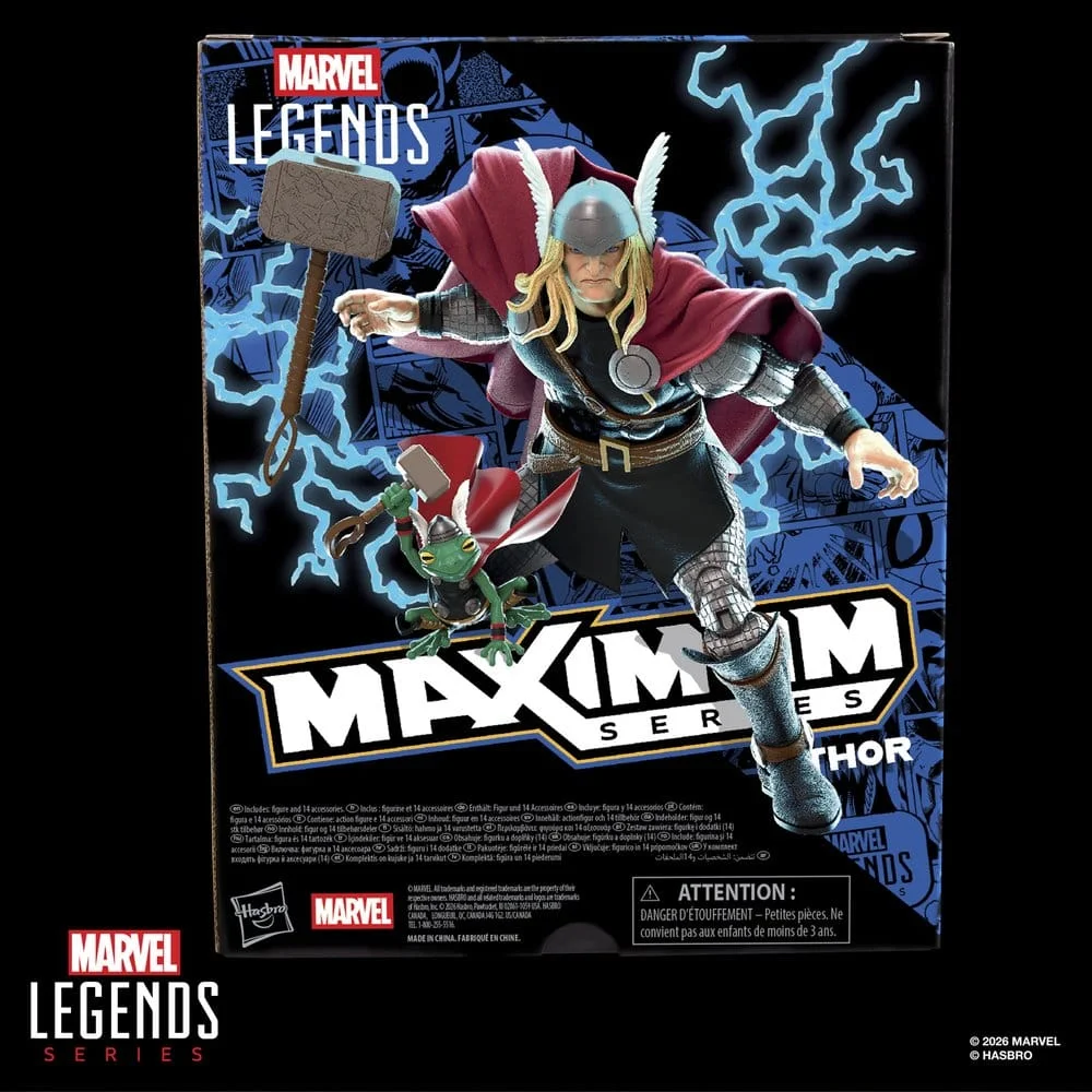 Marvel Legends Maximum Series Action Figure Thor 15 cm 7 Hasbro Marvel Legends Maximum Series Action Figure Thor 15 cm bilde 7