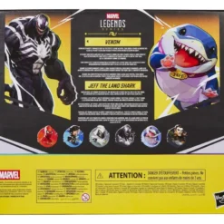 Hasbro Marvel Rivals Marvel Legends Action Figure 2-Pack Venom & Jeff the Land Shark 15 cm bilde 2