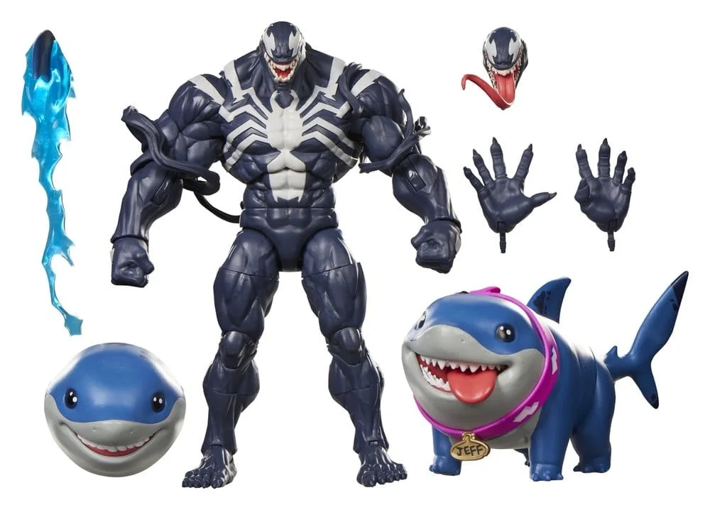 Marvel Rivals Marvel Legends Action Figure 2-Pack Venom & Jeff the Land Shark 15 cm 3 Hasbro Marvel Rivals Marvel Legends Action Figure 2-Pack Venom & Jeff the Land Shark 15 cm bilde 3