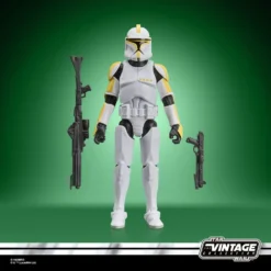 Hasbro Star Wars Episode II Vintage Collection Action Figure Clone Trooper Commander 10 cm bilde 2
