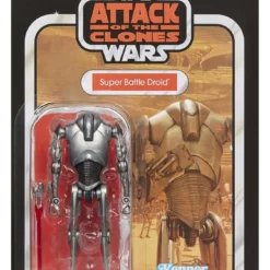 Hasbro Star Wars Episode II Vintage Collection Action Figure Super Battle Droid 10 cm bilde 2
