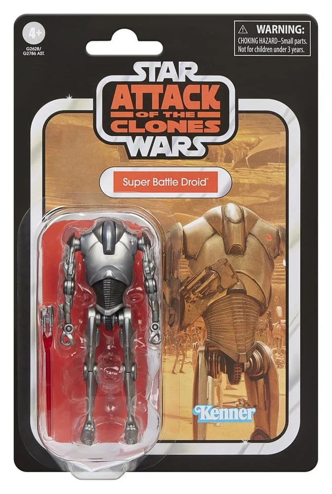 Star Wars Episode II Vintage Collection Action Figure Super Battle Droid 10 cm 2 Hasbro Star Wars Episode II Vintage Collection Action Figure Super Battle Droid 10 cm bilde 2