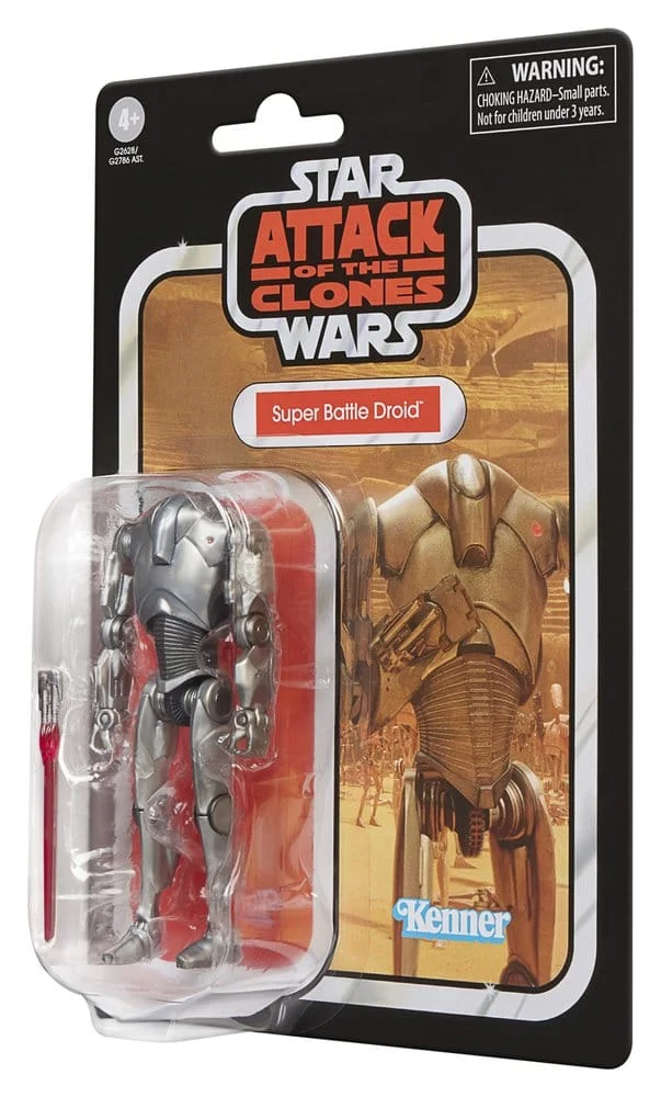 Star Wars Episode II Vintage Collection Action Figure Super Battle Droid 10 cm 3 Hasbro Star Wars Episode II Vintage Collection Action Figure Super Battle Droid 10 cm bilde 3