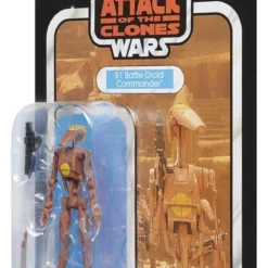 Hasbro Star Wars Episode II Vintage Collection Action Figure B1 Battle Droid Commander 10 cm bilde 3