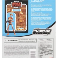 Hasbro Star Wars Episode II Vintage Collection Action Figure B1 Battle Droid Commander 10 cm bilde 4