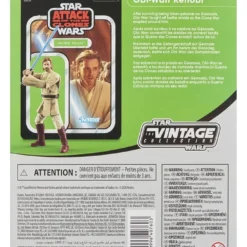 Star Wars Episode II Vintage Collection Action Figure Obi-Wan Kenobi 10 cm 12 Hasbro Star Wars Episode II Vintage Collection Action Figure Obi-Wan Kenobi 10 cm bilde 5