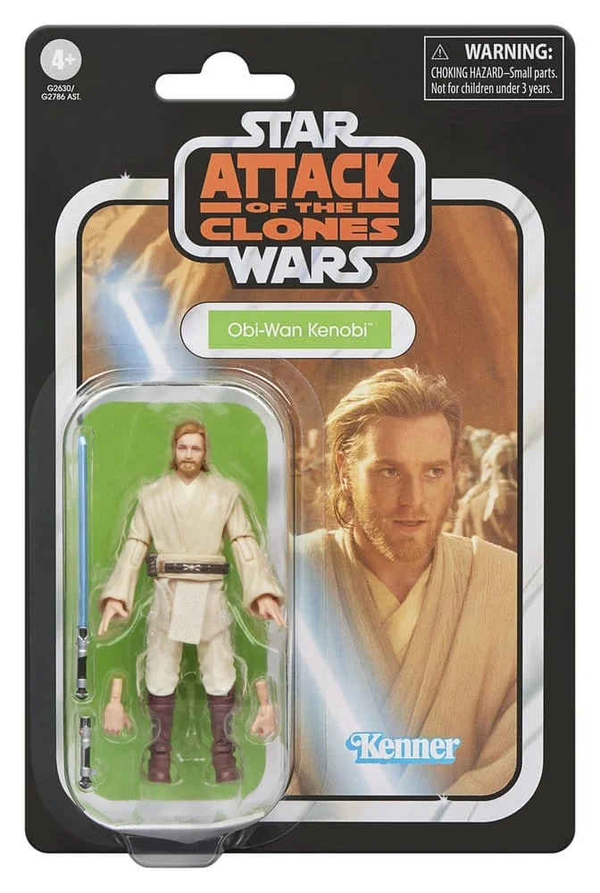 Star Wars Episode II Vintage Collection Action Figure Obi-Wan Kenobi 10 cm 6 Hasbro Star Wars Episode II Vintage Collection Action Figure Obi-Wan Kenobi 10 cm bilde 6