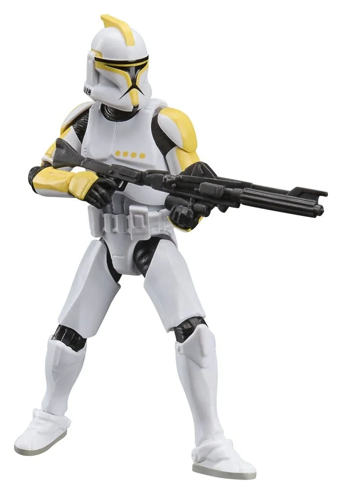 Star Wars Episode II Vintage Collection Action Figure Clone Trooper Commander 10 cm 8 Hasbro Star Wars Episode II Vintage Collection Action Figure Clone Trooper Commander 10 cm bilde 8