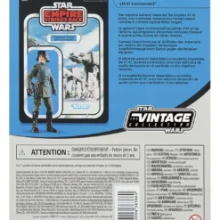 Hasbro Star Wars Episode V Vintage Collection Action Figure General Veers (AT-AT Commander) 10 cm bilde 18