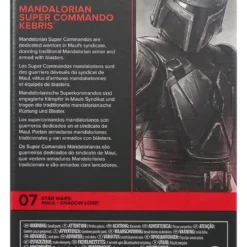 Star Wars: Maul – Shadow Lord Black Series Action Figure Mandalorian Super Commando Kebris 15 cm 12 Hasbro Star Wars: Maul – Shadow Lord Black Series Action Figure Mandalorian Super Commando Kebris 15 cm bilde 4