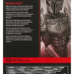 Hasbro Star Wars: Maul - Shadow Lord Black Series Action Figure Rook Kast 15 cm bilde 7