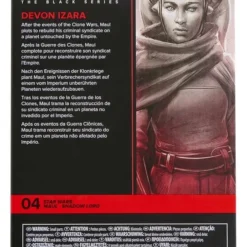 Hasbro Star Wars: Maul - Shadow Lord Black Series Action Figure Devon Izara 15 cm bilde 7