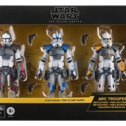 Hasbro Star Wars: The Clone Wars Black Series Action Figure 3-Pack ARC Trooper Havoc, Colt & Blitz 15 cm bilde 2