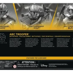 Hasbro Star Wars: The Clone Wars Black Series Action Figure 3-Pack ARC Trooper Havoc, Colt & Blitz 15 cm bilde 3