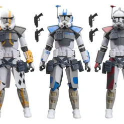 Hasbro Star Wars: The Clone Wars Black Series Action Figure 3-Pack ARC Trooper Havoc, Colt & Blitz 15 cm bilde 5