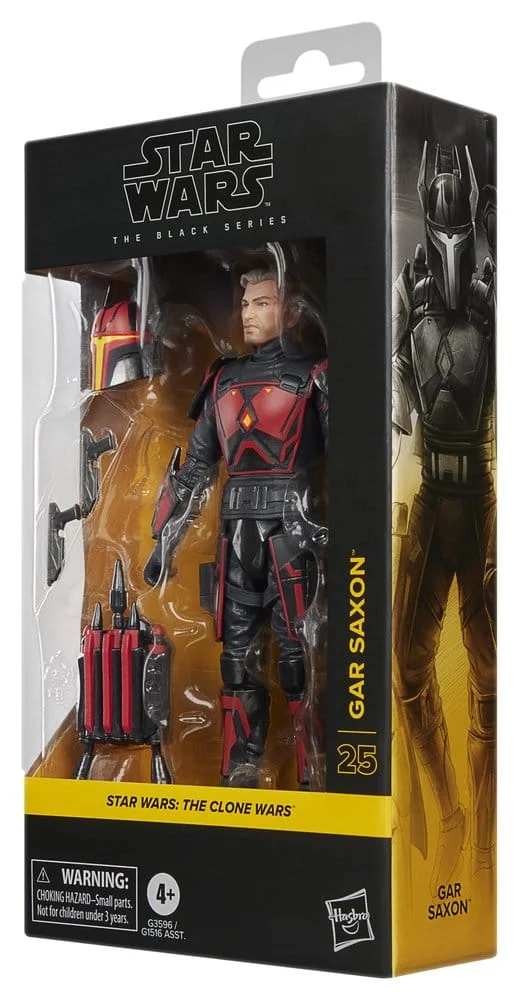 Star Wars: The Clone Wars Black Series Action Figure Gar Saxon 15 cm 3 Hasbro Star Wars: The Clone Wars Black Series Action Figure Gar Saxon 15 cm bilde 3