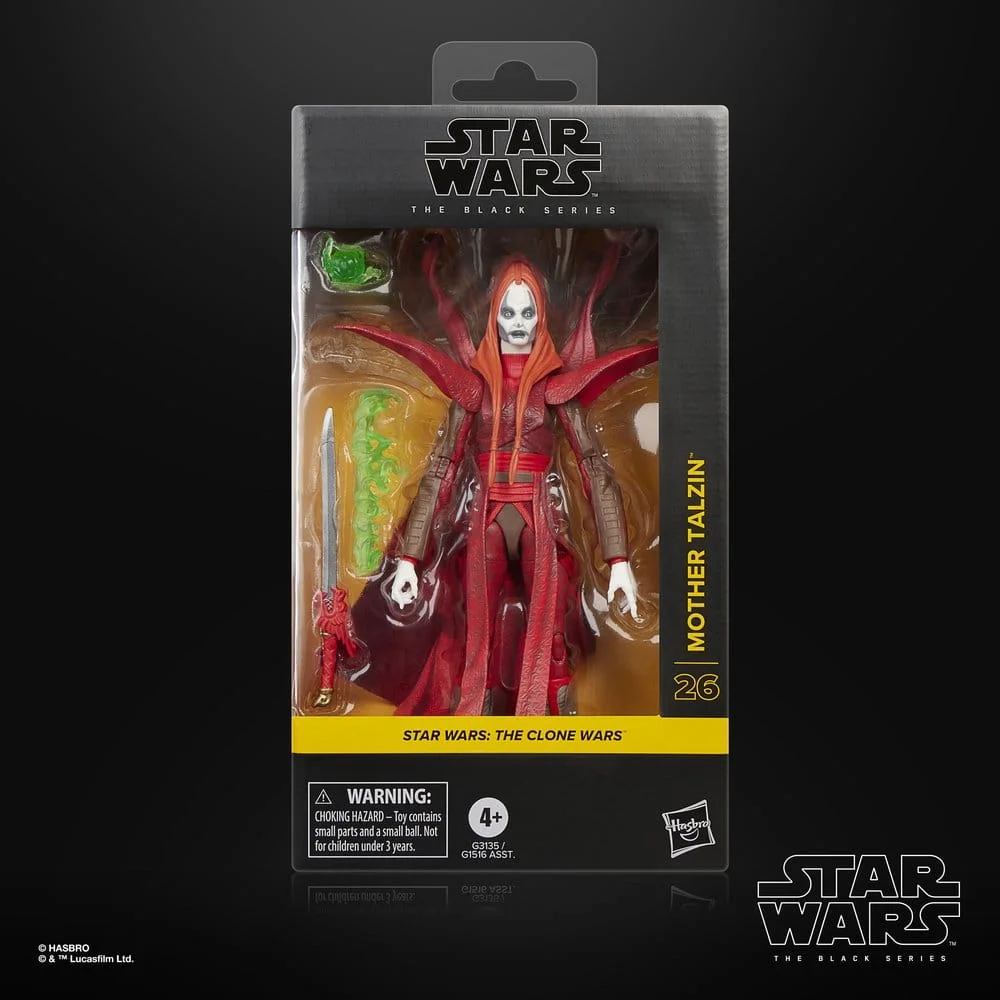Star Wars: The Clone Wars Black Series Action Figure Mother Talzin 15 cm 2 Hasbro Star Wars: The Clone Wars Black Series Action Figure Mother Talzin 15 cm bilde 2