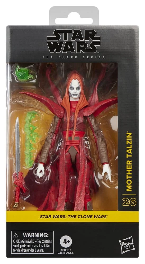 Star Wars: The Clone Wars Black Series Action Figure Mother Talzin 15 cm 3 Hasbro Star Wars: The Clone Wars Black Series Action Figure Mother Talzin 15 cm bilde 3