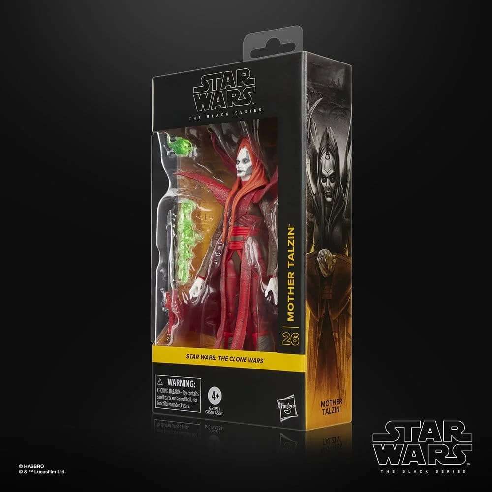 Star Wars: The Clone Wars Black Series Action Figure Mother Talzin 15 cm 4 Hasbro Star Wars: The Clone Wars Black Series Action Figure Mother Talzin 15 cm bilde 4