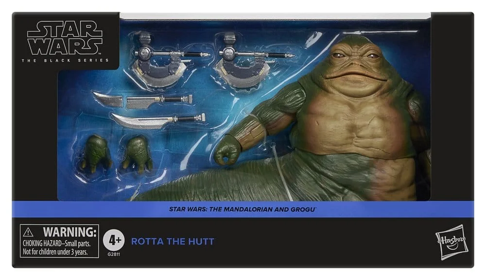 Star Wars: The Mandalorian and Grogu Black Series Action Figure Rotta the Hutt 17 cm 2 Hasbro Star Wars: The Mandalorian and Grogu Black Series Action Figure Rotta the Hutt 17 cm bilde 2