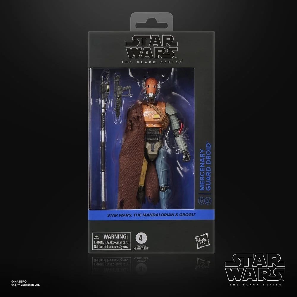 Star Wars: The Mandalorian & Grogu Black Series Action Figure Mercenary Guard Droid 15 cm 3 Hasbro Star Wars: The Mandalorian & Grogu Black Series Action Figure Mercenary Guard Droid 15 cm bilde 3