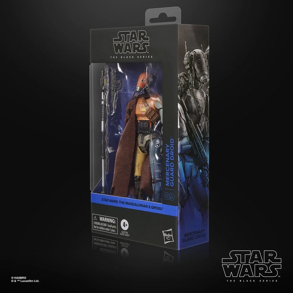 Star Wars: The Mandalorian & Grogu Black Series Action Figure Mercenary Guard Droid 15 cm 4 Hasbro Star Wars: The Mandalorian & Grogu Black Series Action Figure Mercenary Guard Droid 15 cm bilde 4